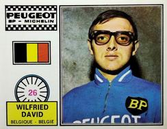 1972 Panini Sprint 72 #26 Wilfried David Front